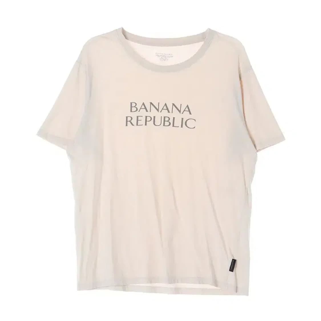 바나나리퍼블릭 코튼 100% 반팔 티 XL사이즈 상품이미지1