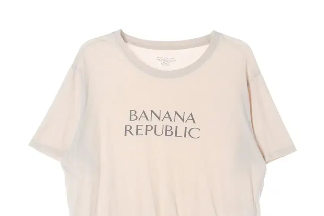 바나나리퍼블릭 코튼 100% 반팔 티 XL사이즈 상품이미지2