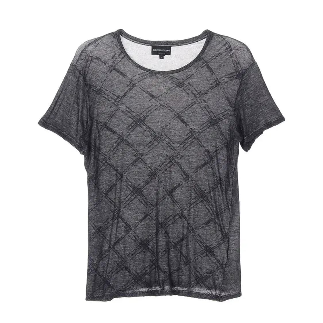 엠포리오 아르마니 비스코스 혼방 반팔 티 L사이즈 상품이미지1