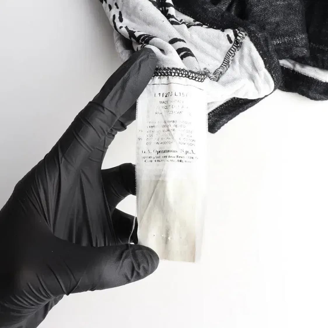 엠포리오 아르마니 비스코스 혼방 반팔 티 L사이즈 상품이미지6