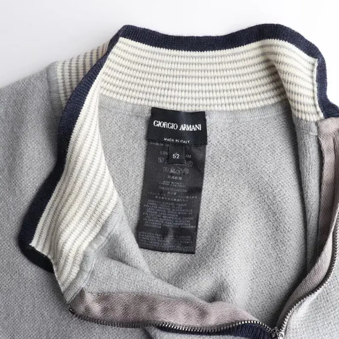 조르지오 아르마니 울 혼방 니트 52사이즈 상품이미지5
