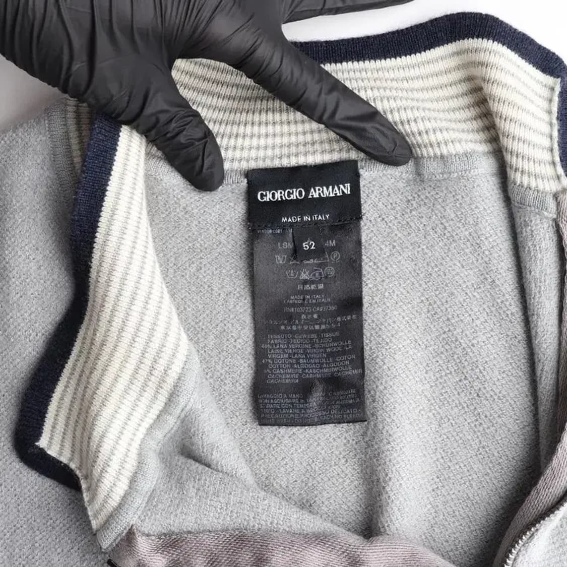 조르지오 아르마니 울 혼방 니트 52사이즈 상품이미지6