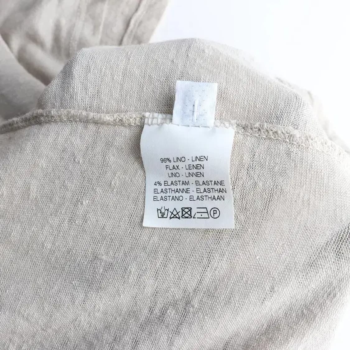 다니엘 피에솔리 린넨 혼방 카라티 XL사이즈 상품이미지6