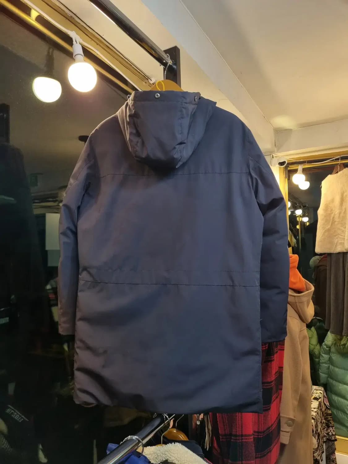 50사이즈 최고급 대장급 명품 이태리제작 헤트레고 거위털 구스다운 패딩 상품이미지10