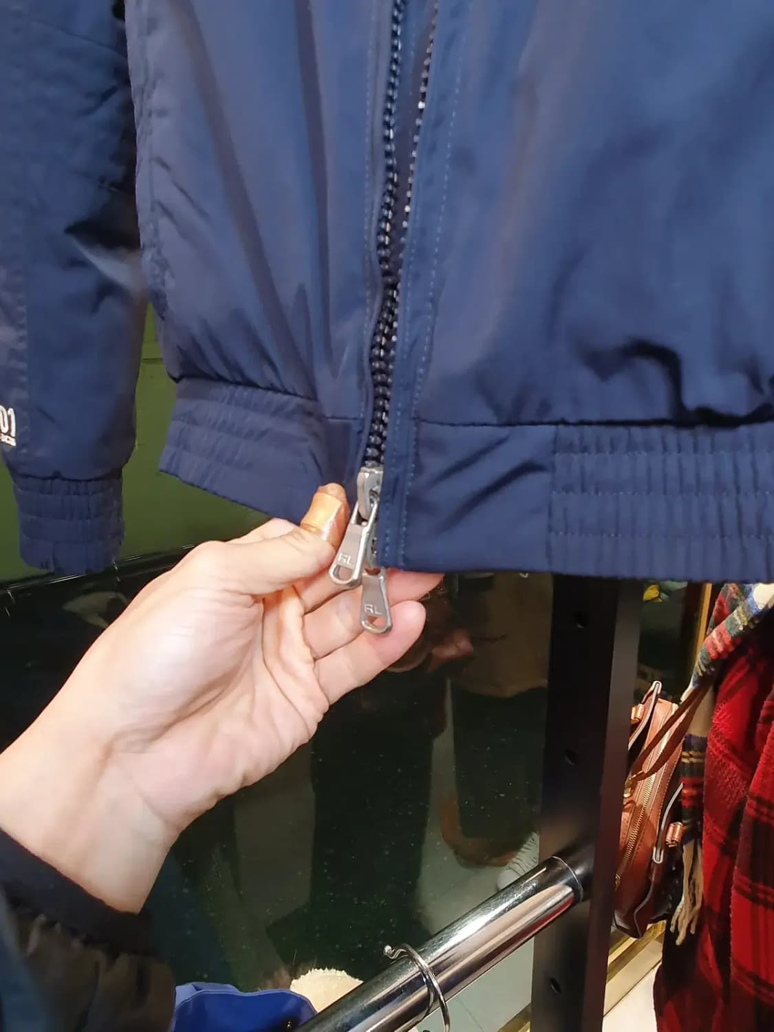 폴로 랄프로렌 S사이즈 최고급 대장급 끝판왕 미국 성조기 자수 레이싱자켓 상품이미지8