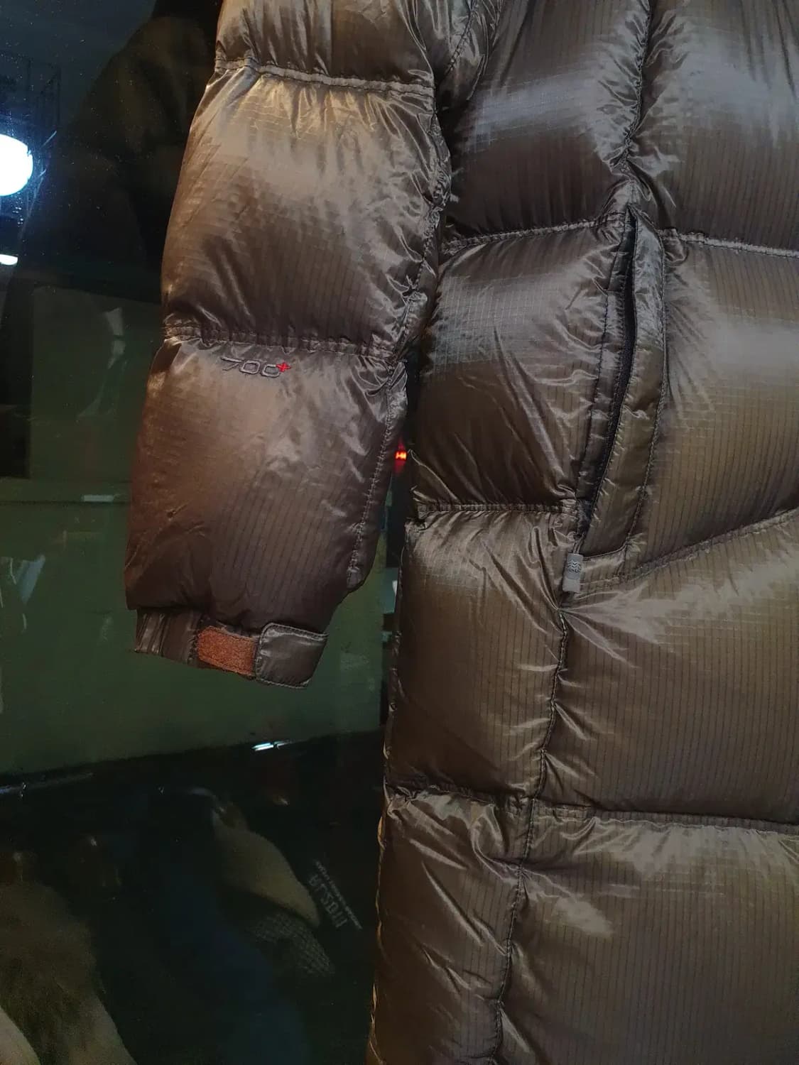 무하자 새상품급 90사이즈 코오롱 거위털 구스다운 최고급 대장급 패딩 상품이미지4