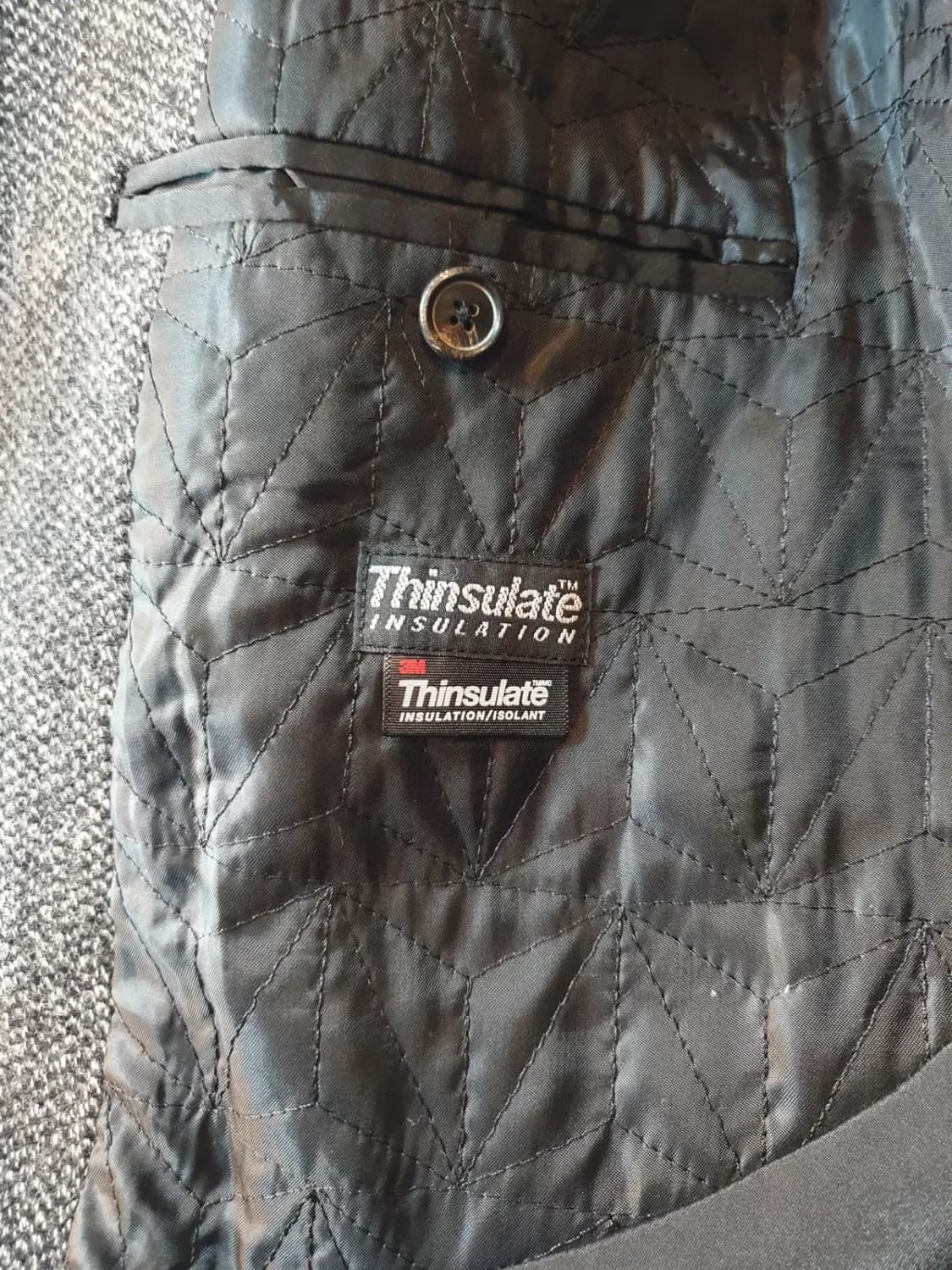 실사이즈 105 이탈리아 이태리 알레그리 더블 브레스티드 그레이 롱코트 상품이미지7