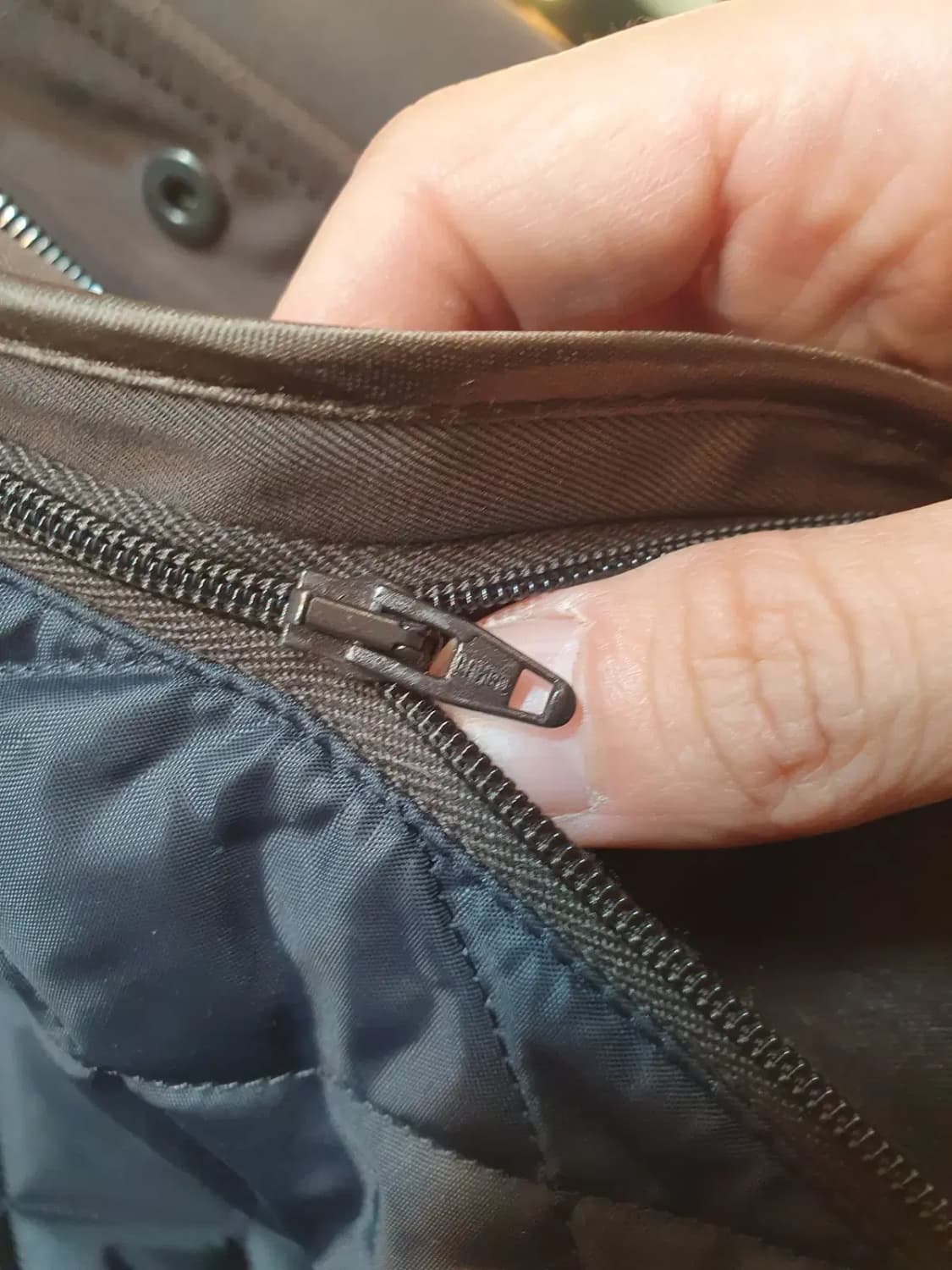 52사이즈 이탈리아 이태리 최고급 대장급 아르마니 꼴레지오니 안감패딩코트 상품이미지9