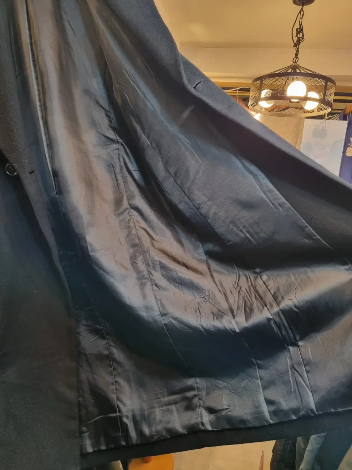 실사이즈 77 일본 RIGEL사 MIWA콜라보 캐시미어100% 여성롱코트 상품이미지6