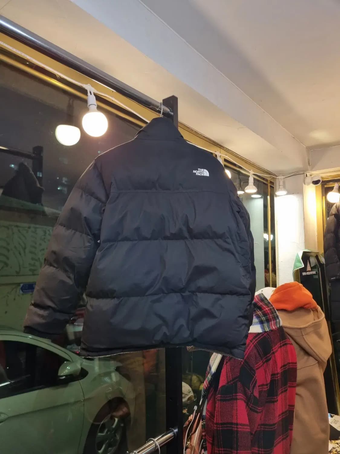 노스페이스 여성 55 가능 청소년용 160사이즈 양면 뽀글이 양털 자켓 상품이미지3