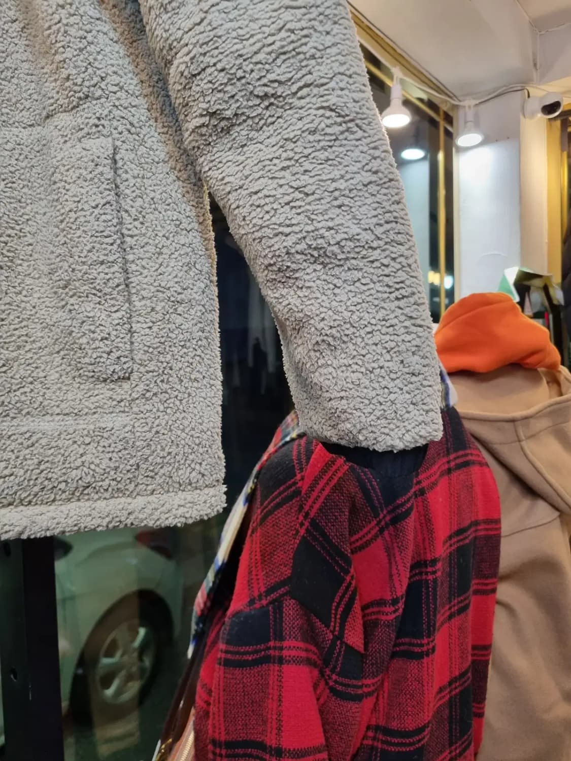 노스페이스 여성 55 가능 청소년용 160사이즈 양면 뽀글이 양털 자켓 상품이미지9