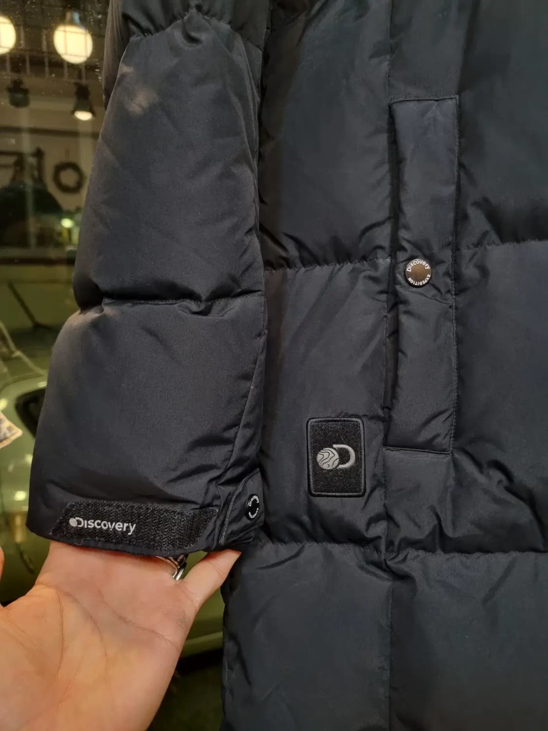 새상품급 95사이즈 디스커버리 최고급 대장급 끝판왕 오리털 덕다운 패딩 상품이미지9