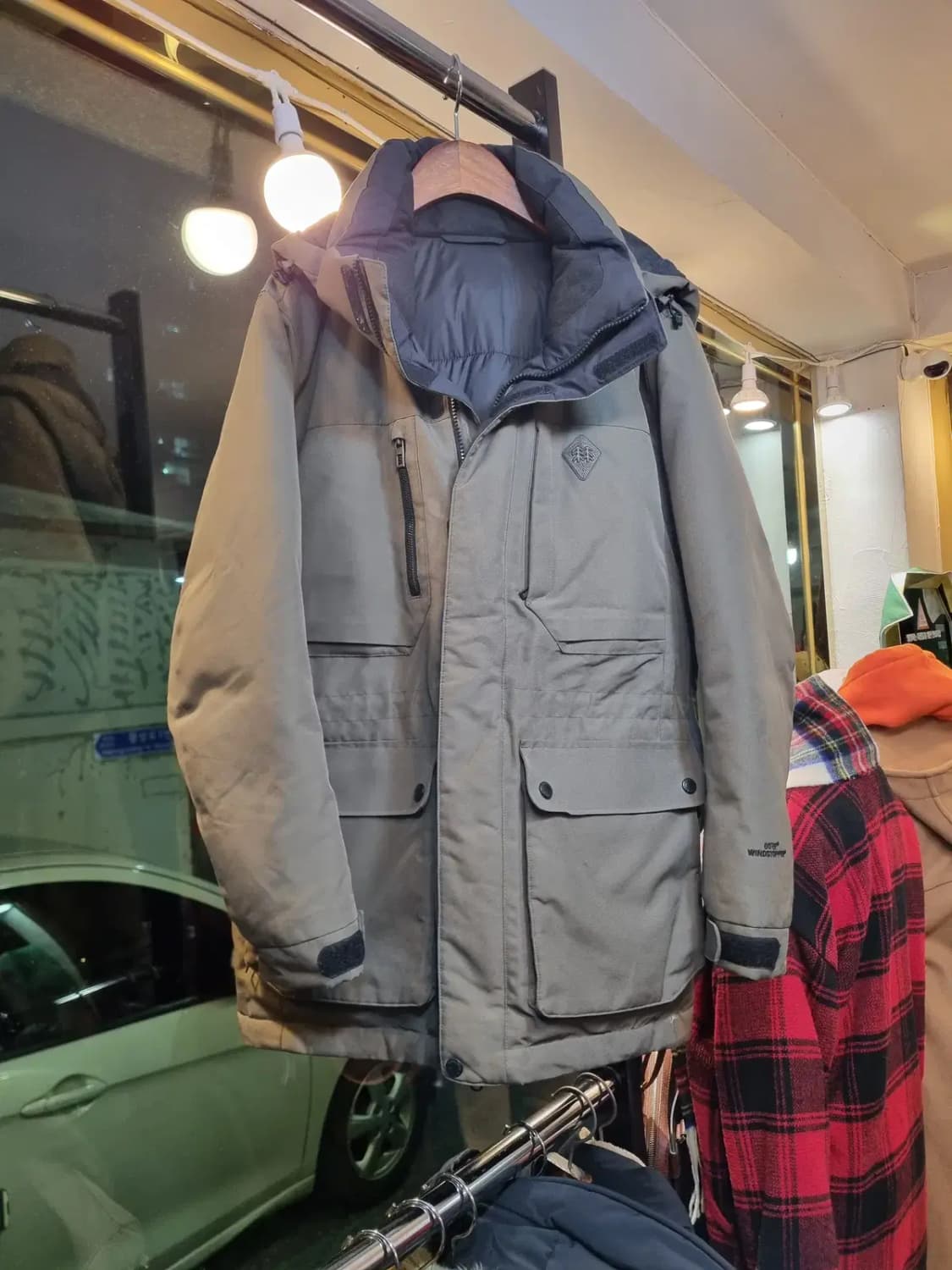 무하자 상태최상 100사이즈 코오롱 거위털 구스다운 최고급 대장급 패딩 상품이미지1