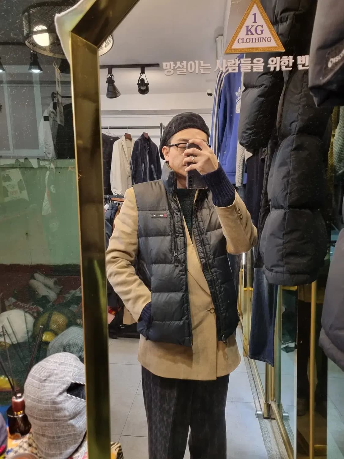 폴로 랄프로렌 스포츠라인 RLX 실사이즈 100 오리털 덕다운 패딩 조끼 상품이미지10