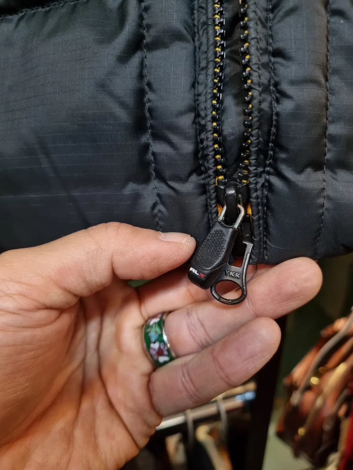 폴로 랄프로렌 스포츠라인 RLX 실사이즈 100 오리털 덕다운 패딩 조끼 상품이미지6