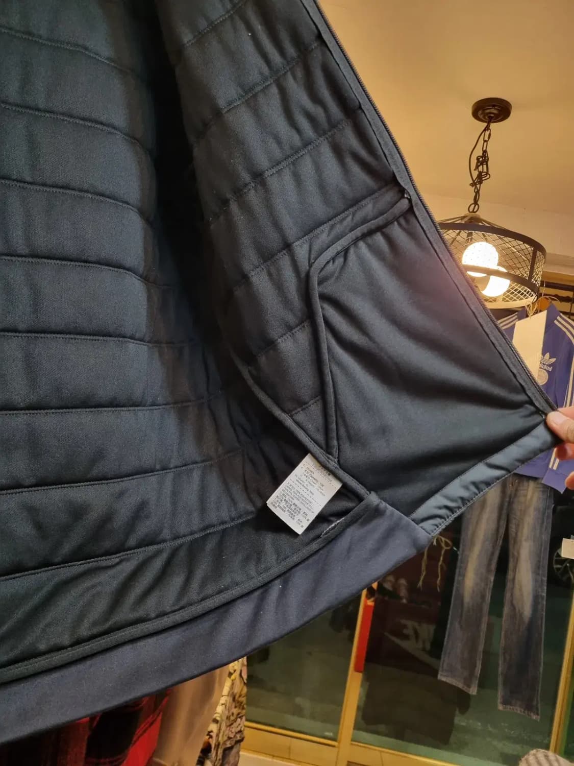 XL사이즈 나이키 스카치 로고 미쉐린 스티치 후드집업 블랙 상품이미지5