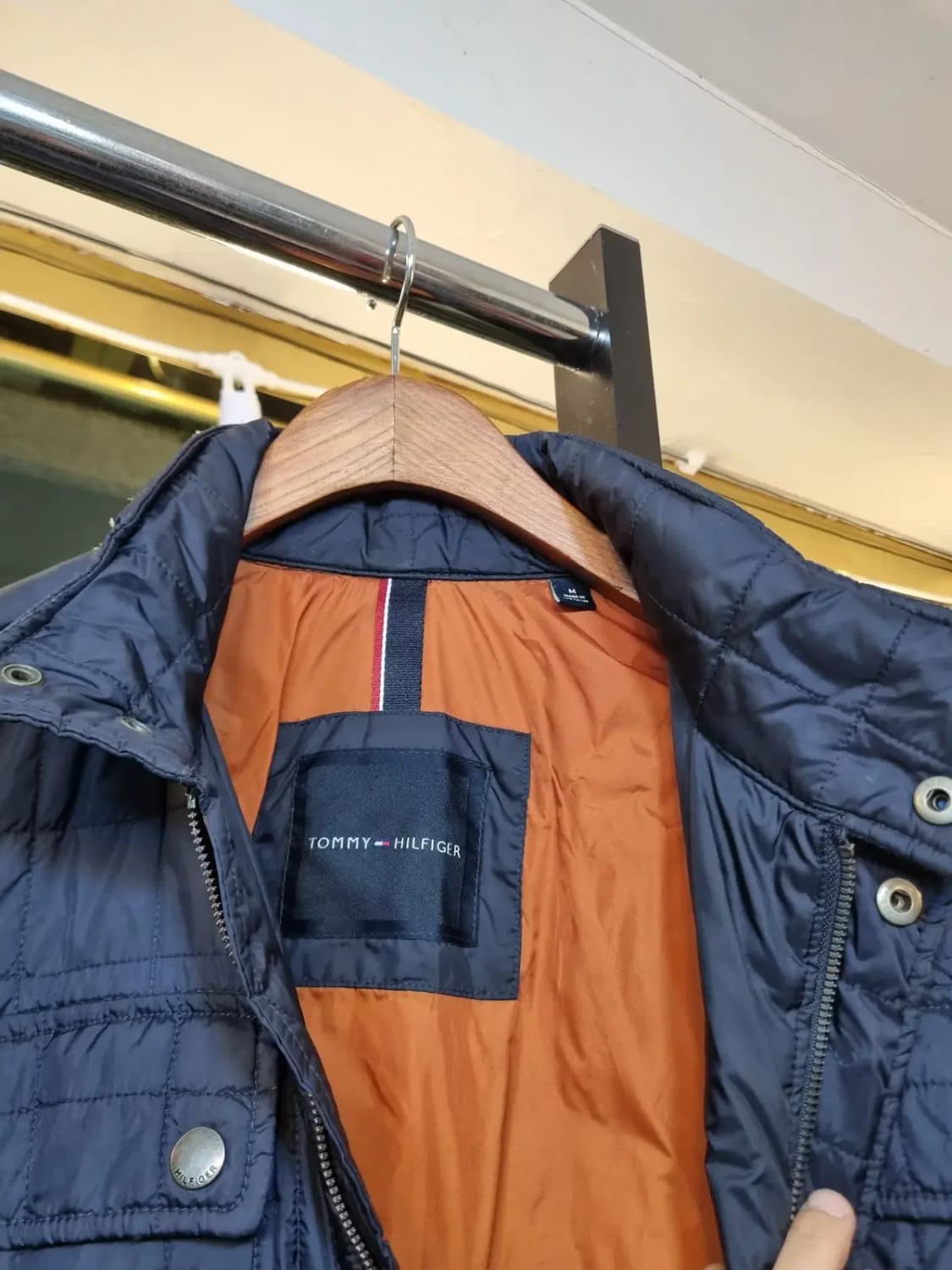 타미힐피거 투포켓 바라쿠타 G9 디자인 퀼팅 깔깔이 자켓 M사이즈 상품이미지4