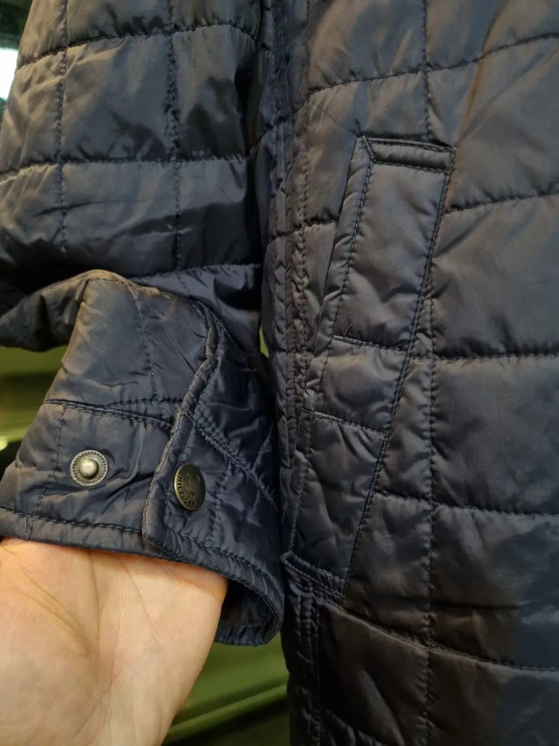 타미힐피거 투포켓 바라쿠타 G9 디자인 퀼팅 깔깔이 자켓 M사이즈 상품이미지5