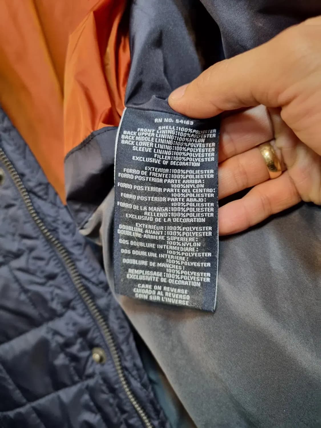 타미힐피거 투포켓 바라쿠타 G9 디자인 퀼팅 깔깔이 자켓 M사이즈 상품이미지7