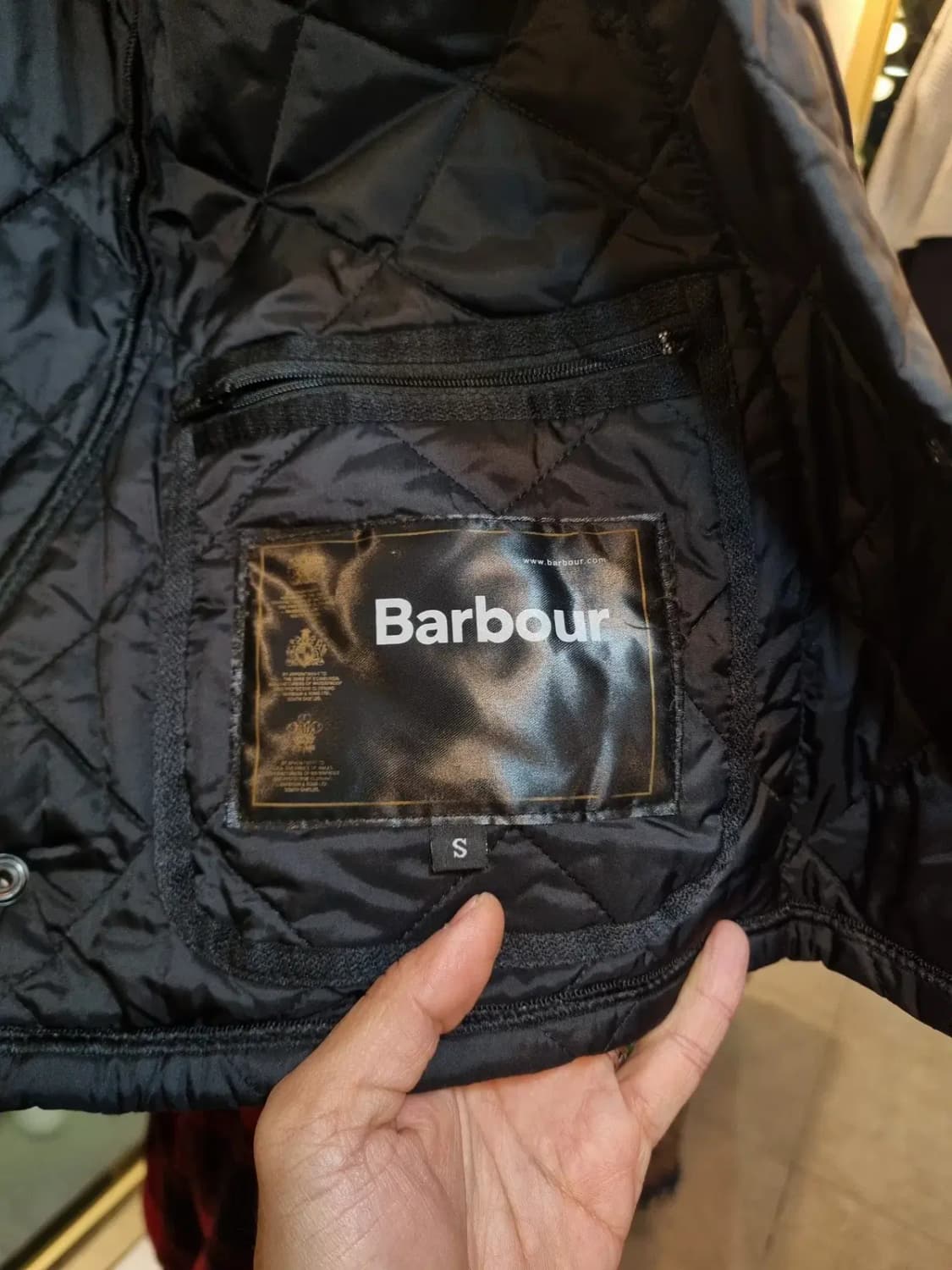 클래식 명품 끝판왕 대장급 실사이즈 L~XL 바버 리데스데일 퀼팅 자켓 상품이미지6