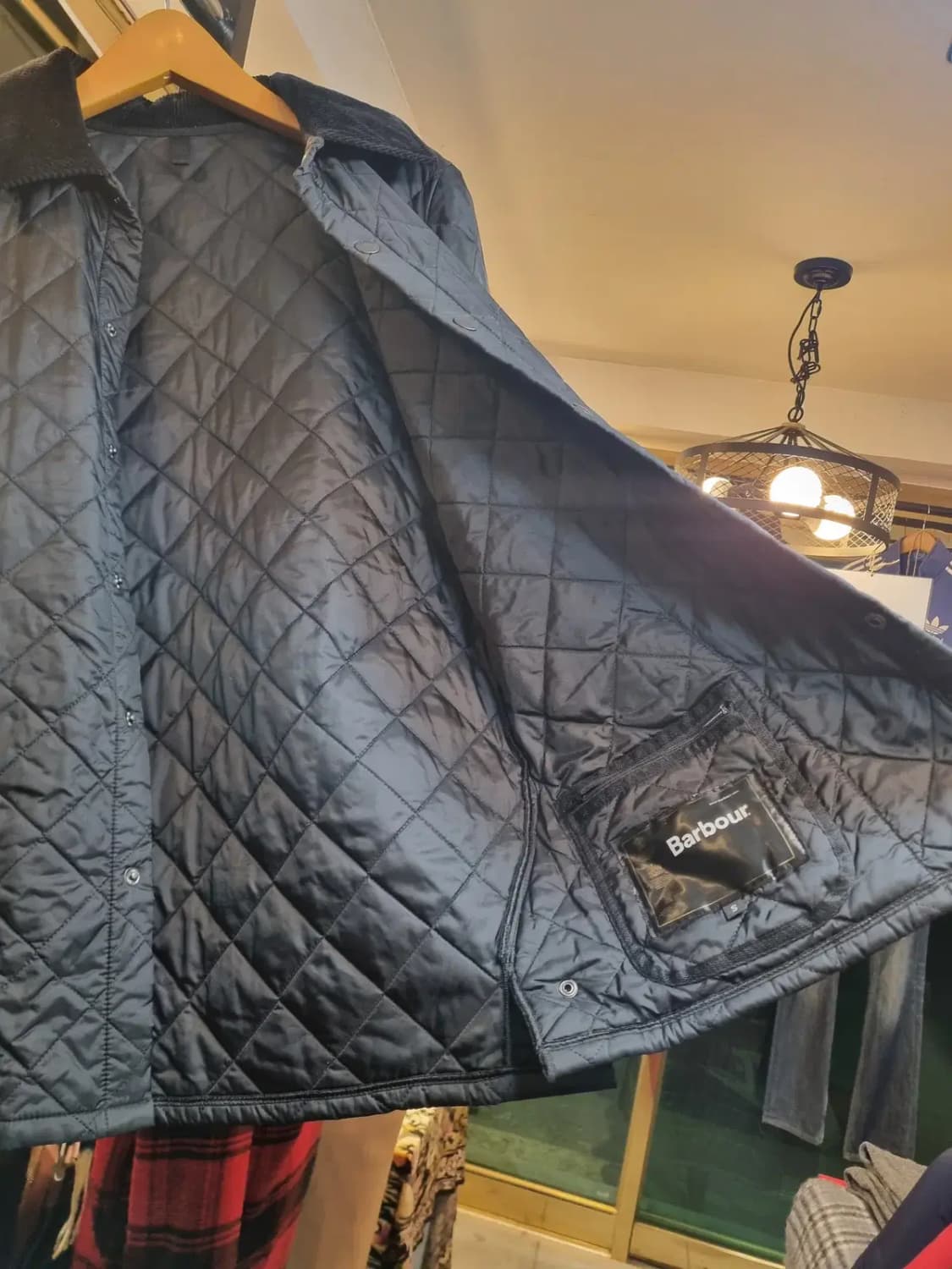 클래식 명품 끝판왕 대장급 실사이즈 L~XL 바버 리데스데일 퀼팅 자켓 상품이미지8