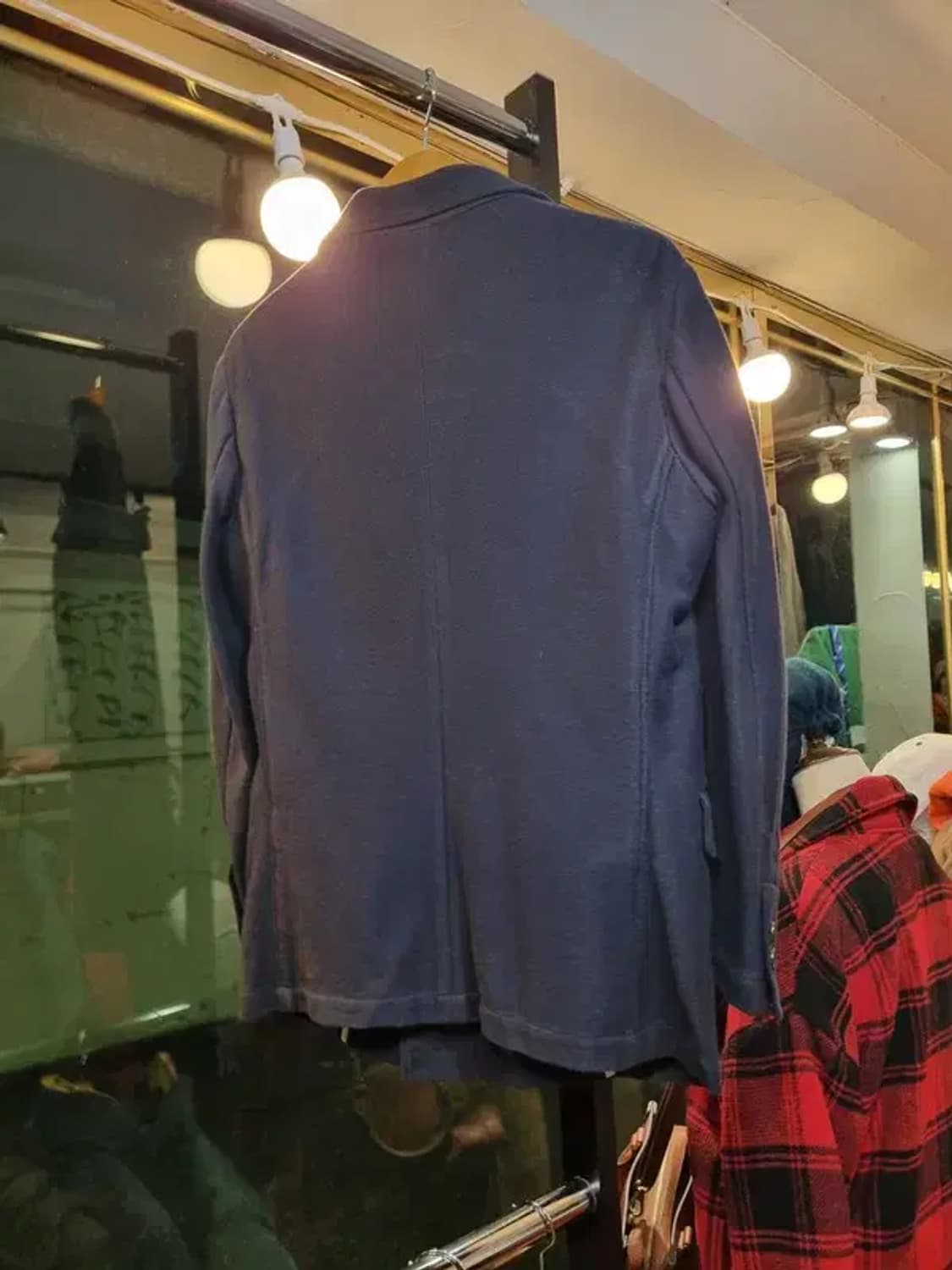 퍼스트패턴 샌프란시스코마켓 별주 M사이즈 울 코튼 혼방 자켓 블레이저 상품이미지3