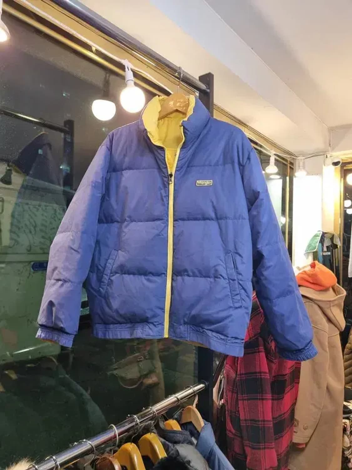 올드스쿨 대장급 끝판왕 랭글러 양면 리버시블 패딩 실사이즈 XL 상품이미지1