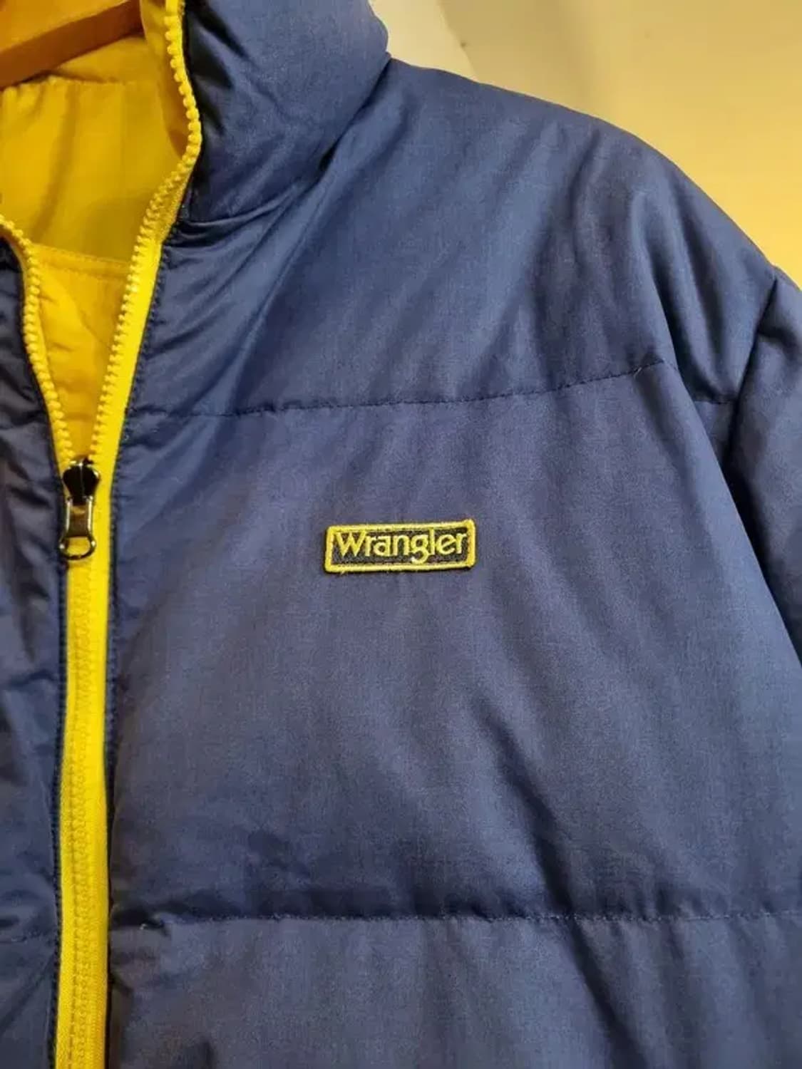 올드스쿨 대장급 끝판왕 랭글러 양면 리버시블 패딩 실사이즈 XL 상품이미지4