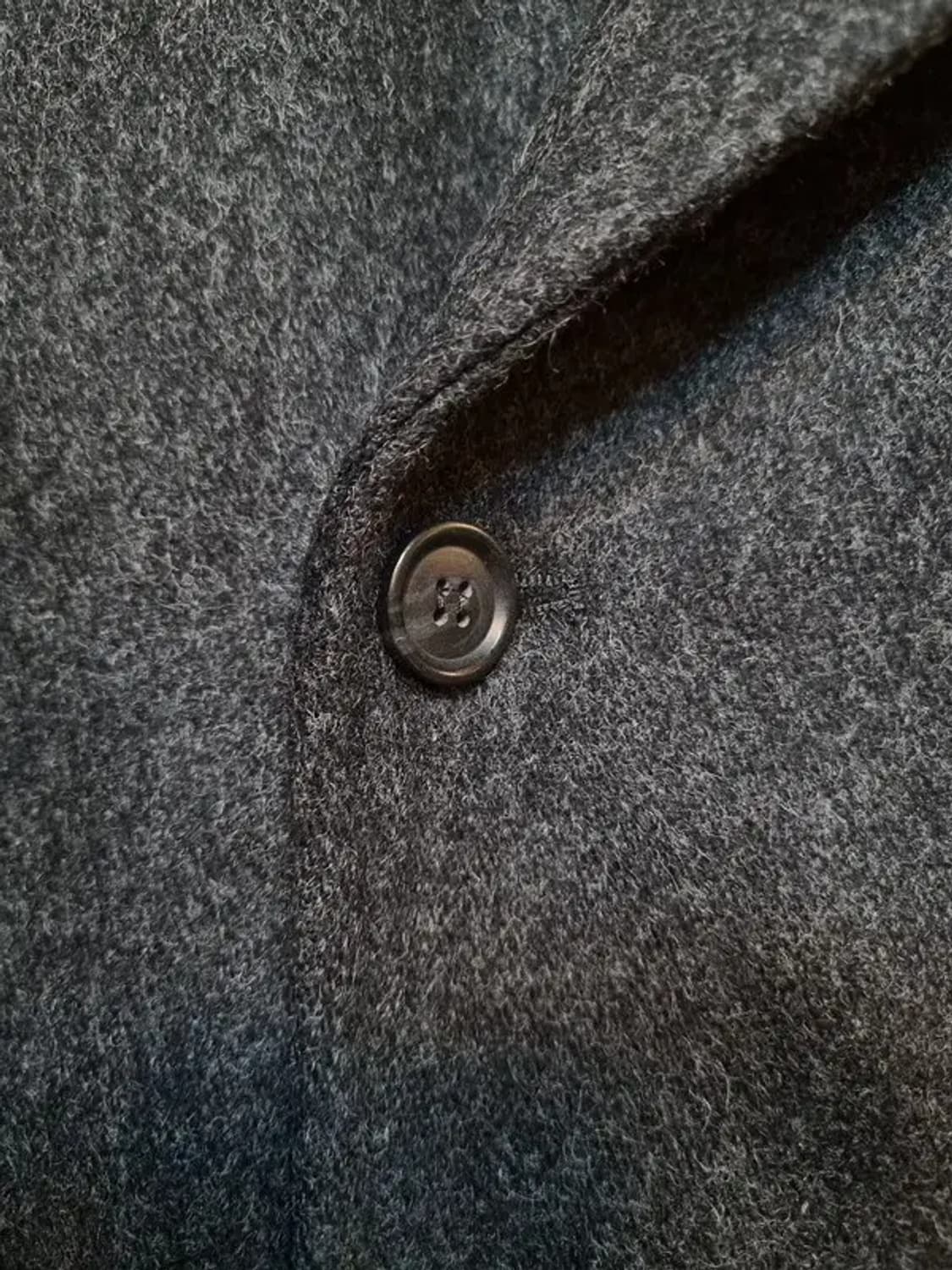 아페쎄 캐시미어 울 혼방 실사이즈 100 더블 브레스티드 벨트 코트 상품이미지6