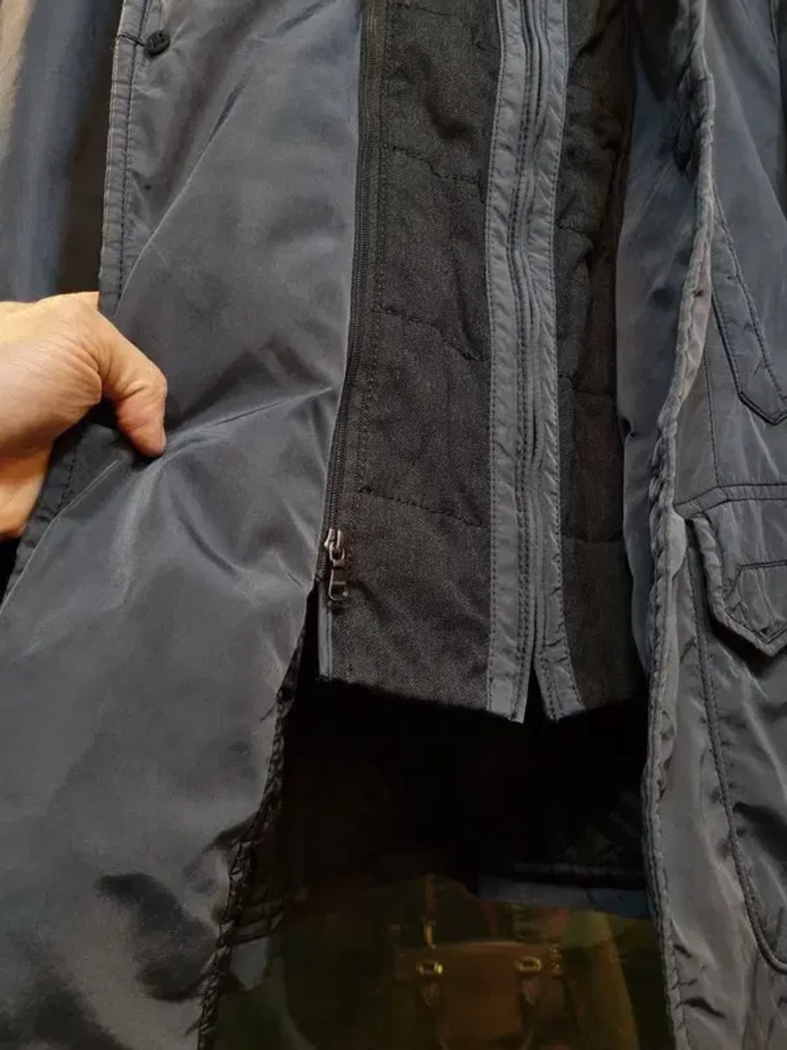 휴고보스 철로고 48사이즈 목폴라 터틀넥 분리가능 자켓 블레이저 상품이미지9