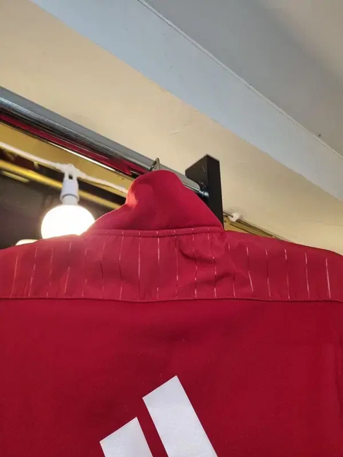 아디다스 맨유 쉐보레 블록코어 대장급 아노락 웜업 110사이즈 상품이미지9