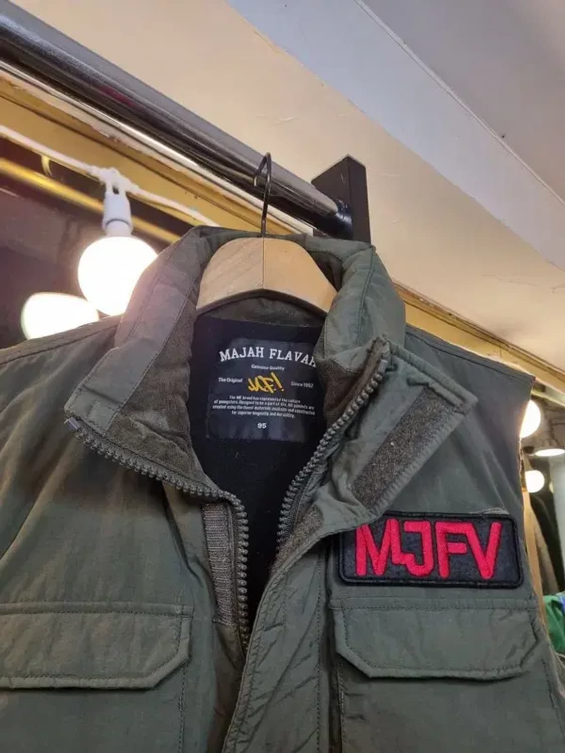 올드스쿨 끝판왕 대장급 마자플라바 95사이즈 오리털 덕다운 패딩조끼 패쪼 상품이미지4