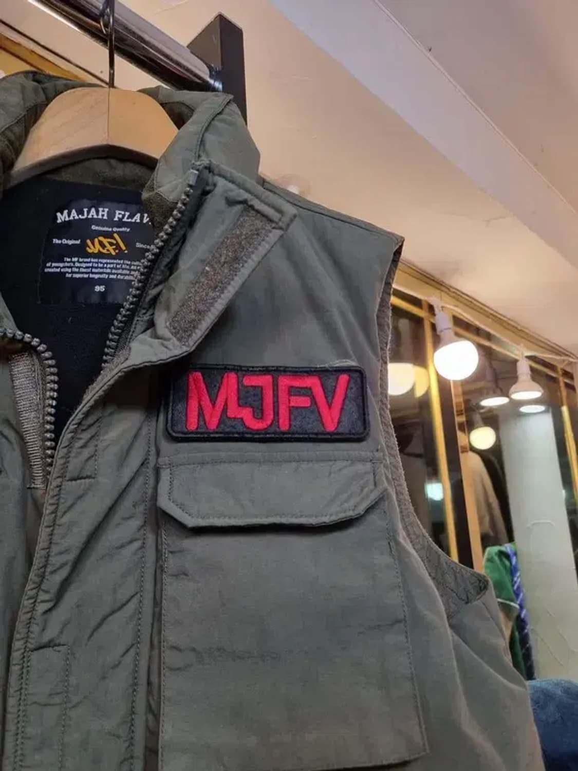 올드스쿨 끝판왕 대장급 마자플라바 95사이즈 오리털 덕다운 패딩조끼 패쪼 상품이미지5