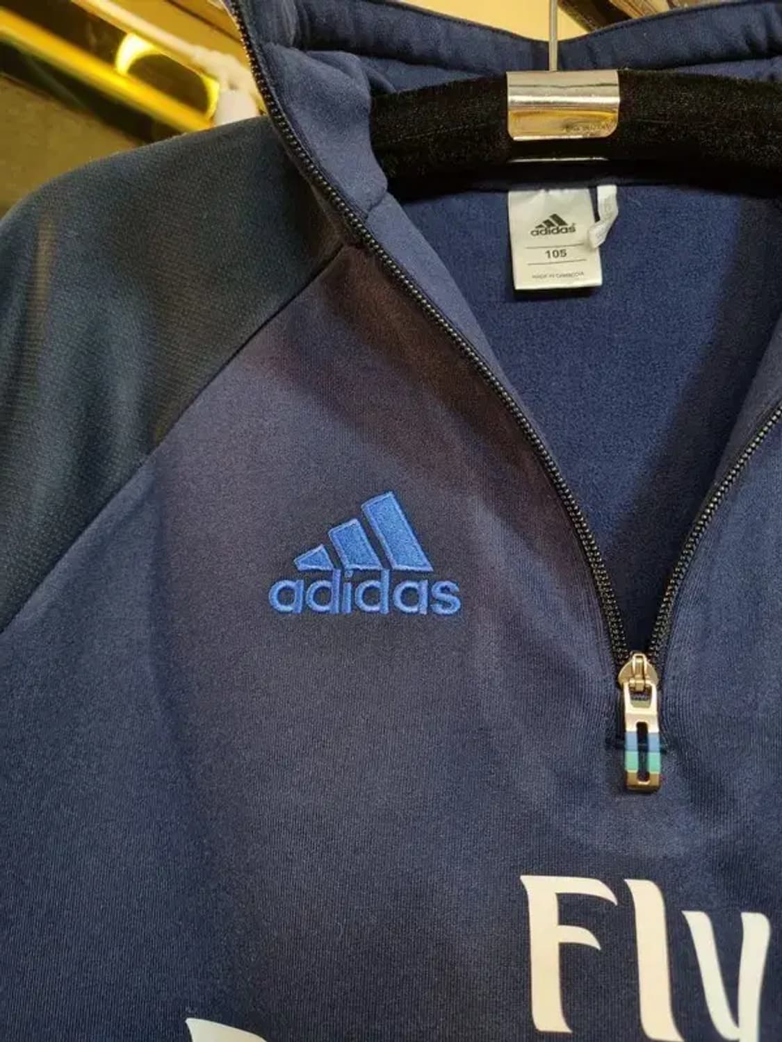 아디다스 레알마드리드 블록코어 대장급 아노락 웜업 105사이즈 상품이미지4