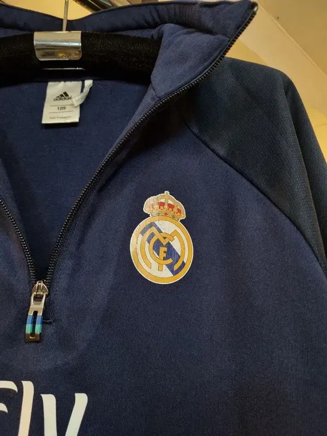 아디다스 레알마드리드 블록코어 대장급 아노락 웜업 105사이즈 상품이미지5