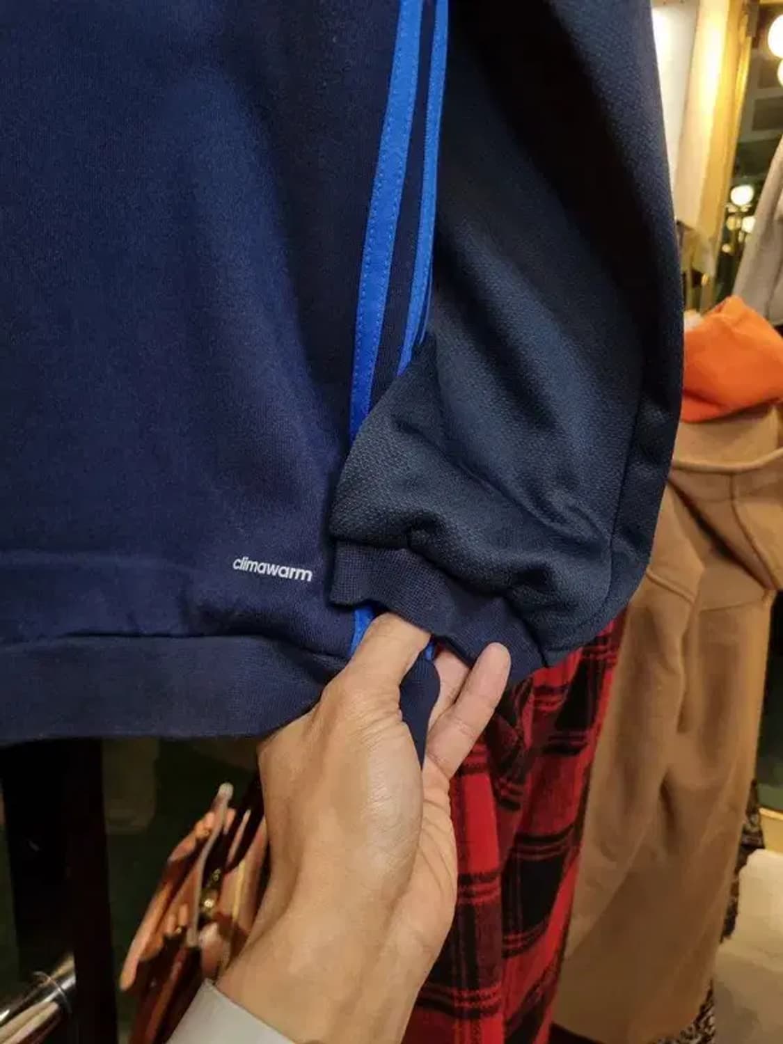 아디다스 레알마드리드 블록코어 대장급 아노락 웜업 105사이즈 상품이미지7