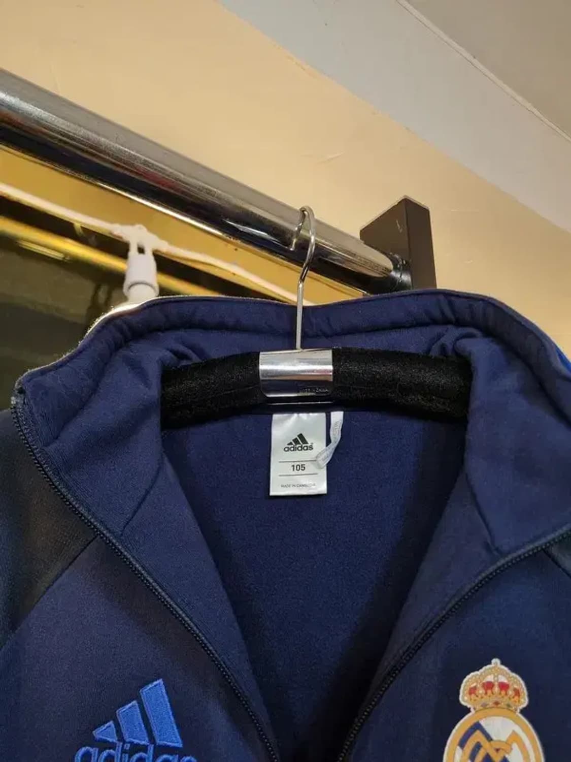 아디다스 레알마드리드 블록코어 대장급 아노락 웜업 105사이즈 상품이미지9