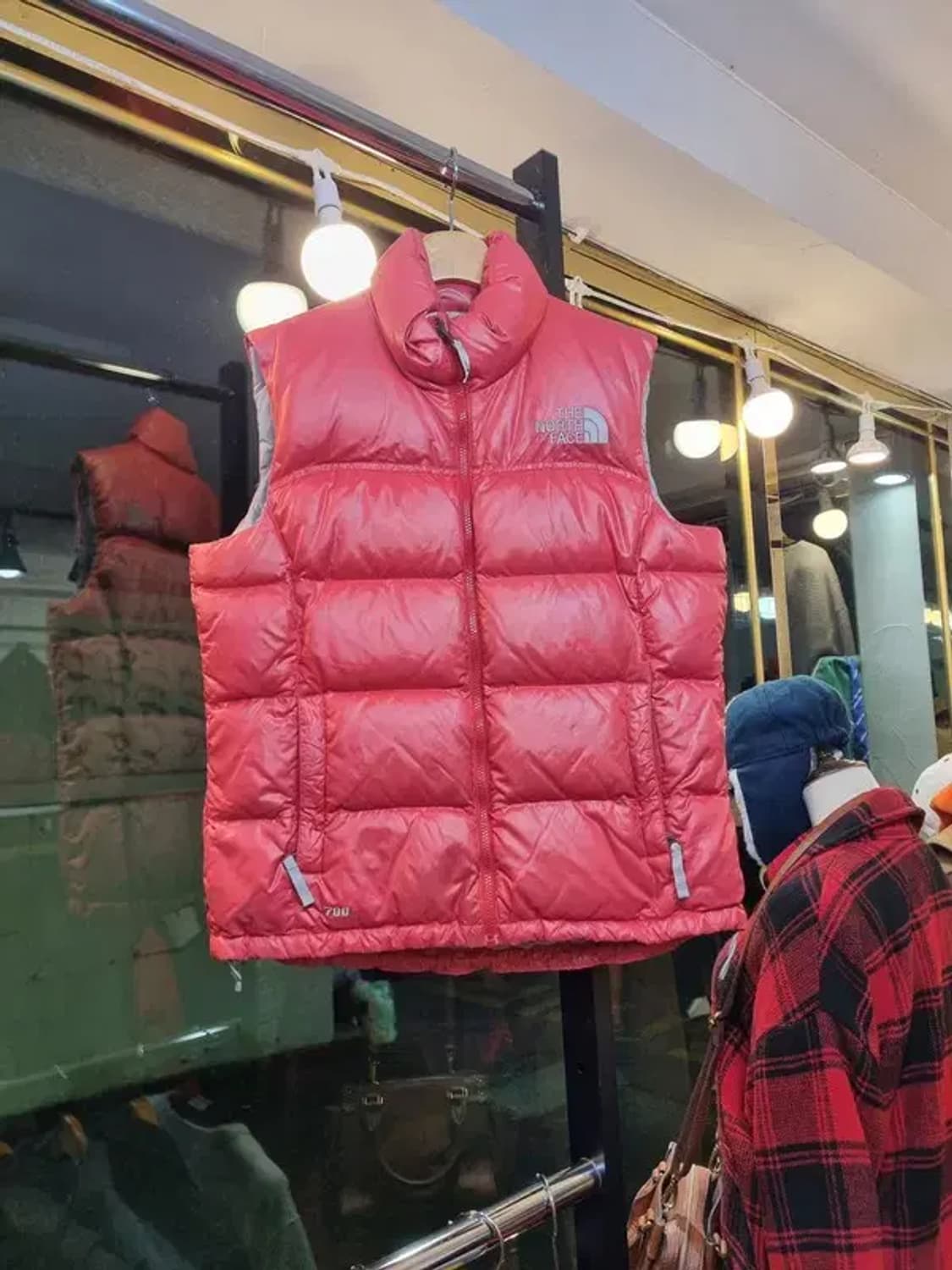 노스페이스 눕시 700 거위털 구스다운 패딩조끼 L사이즈 상품이미지1