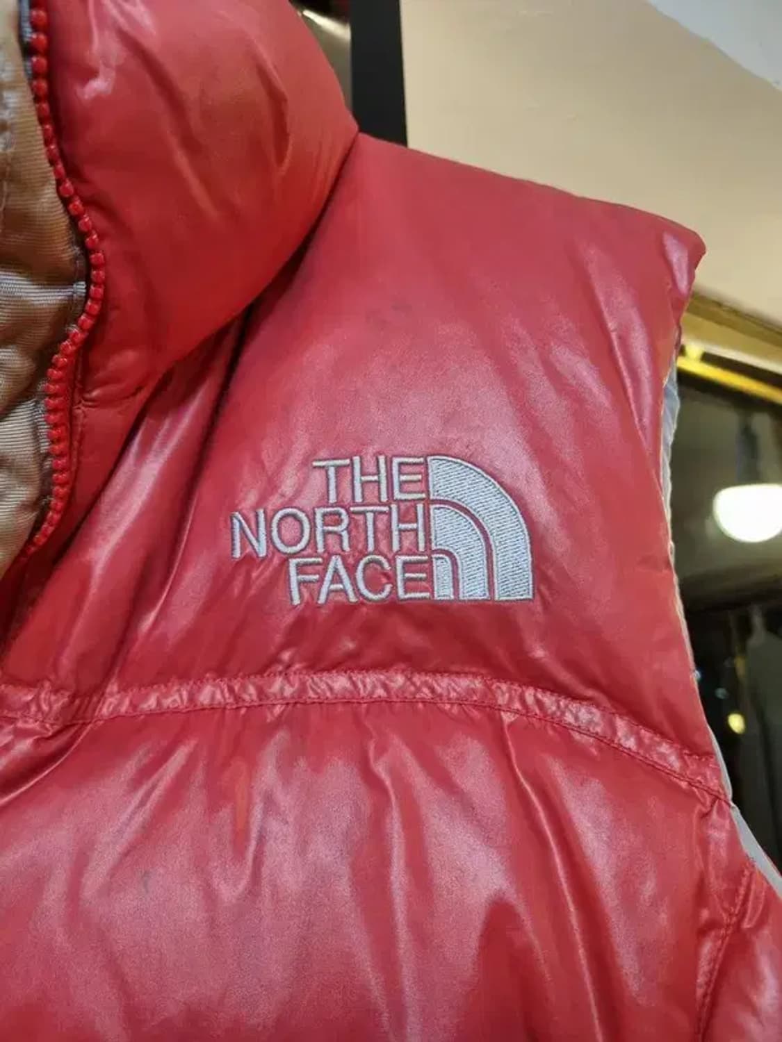 노스페이스 눕시 700 거위털 구스다운 패딩조끼 L사이즈 상품이미지4