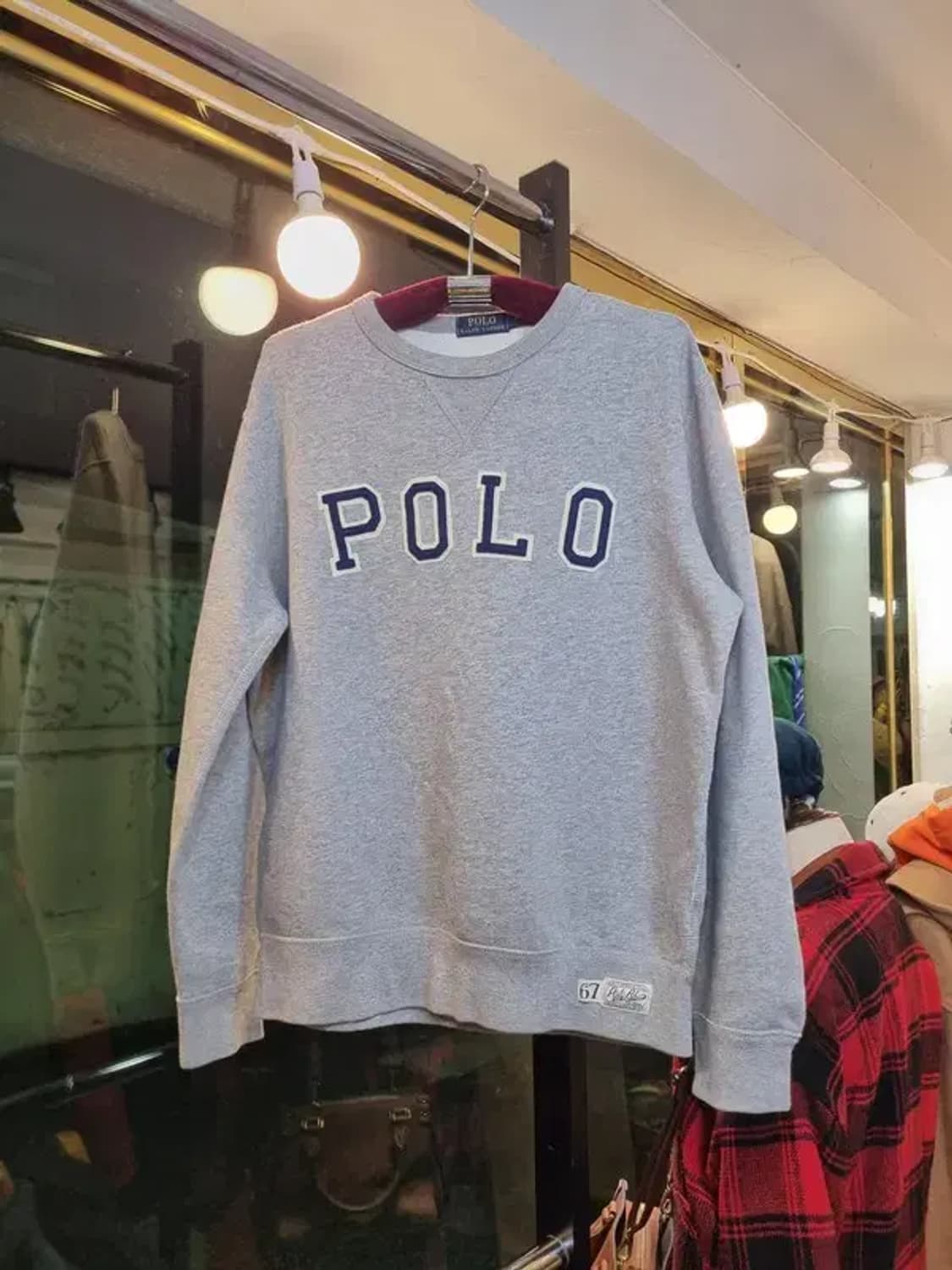 폴로 랄프로렌 엠블럼 빅로고 맨투맨 M사이즈 상품이미지1