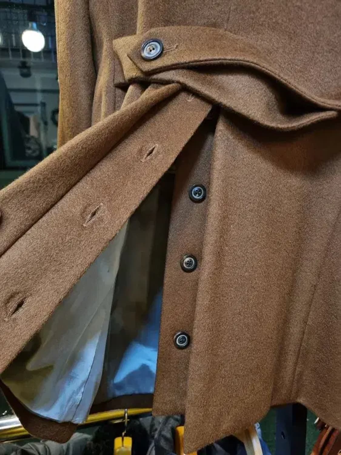 지오지아 실사이즈 100 캐시미어 울 혼방 코트 상품이미지10