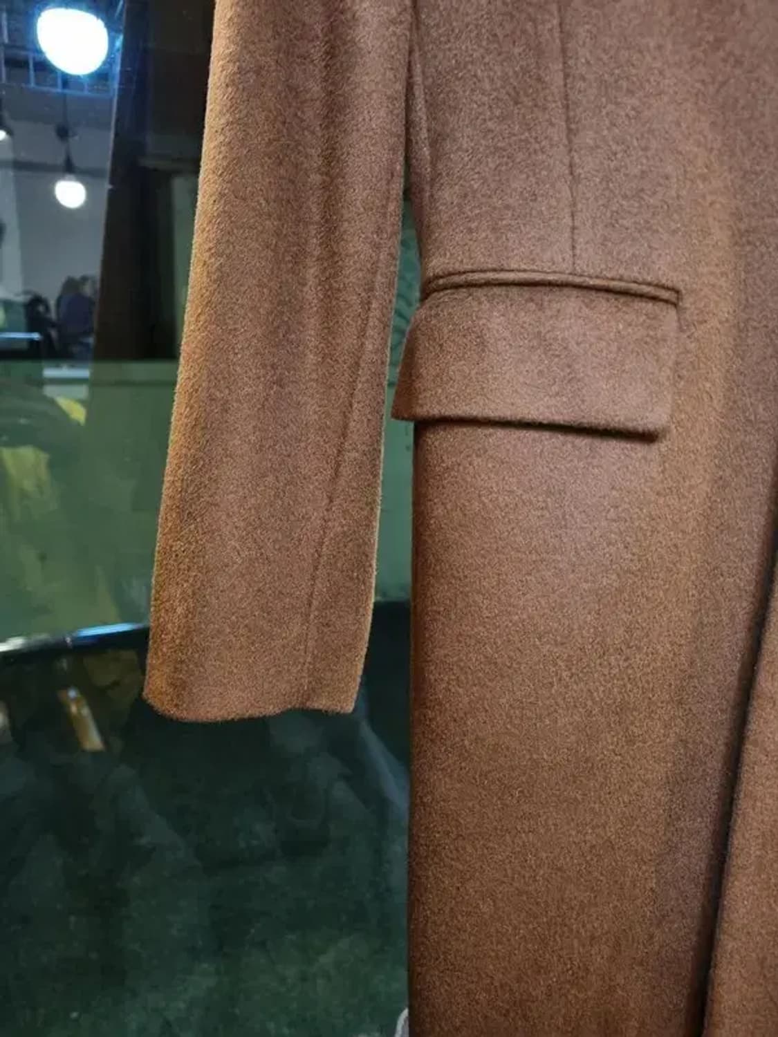 지오지아 실사이즈 100 캐시미어 울 혼방 코트 상품이미지6