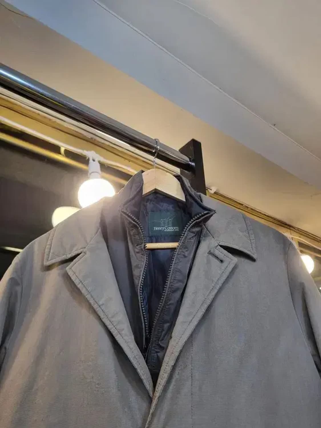 헨리코튼 사이즈 95 파일럿 스웨이드 라이닝 코트 상품이미지4