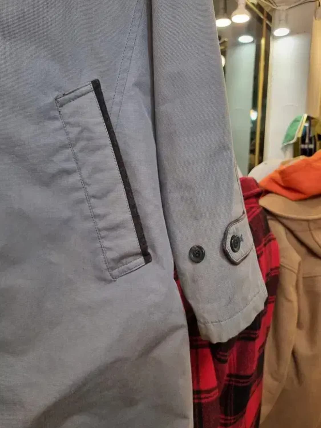 헨리코튼 사이즈 95 파일럿 스웨이드 라이닝 코트 상품이미지6