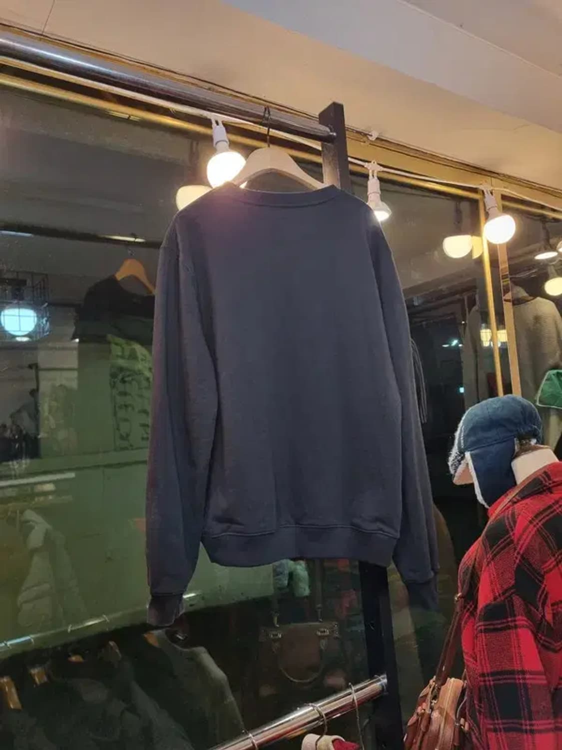 베르사체 M사이즈 로고 레터링 기모 맨투맨 상품이미지2