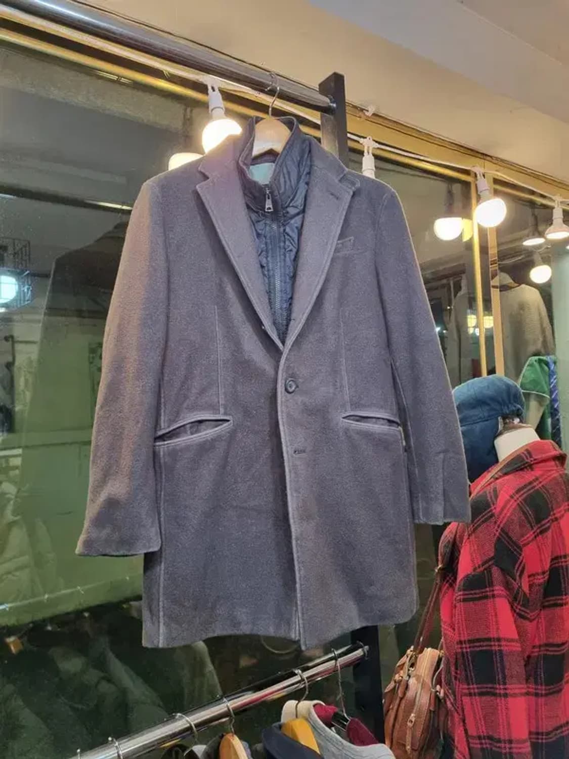 구매가 150만원 마브룬 50 사이즈 빈티지 코트 상품이미지1