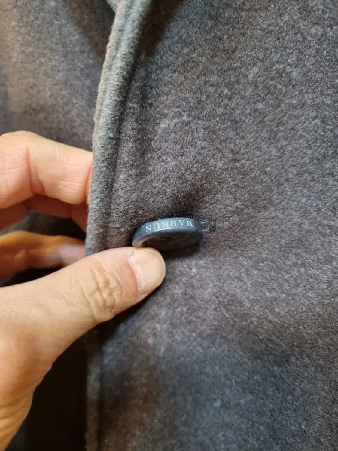 구매가 150만원 마브룬 50 사이즈 빈티지 코트 상품이미지4