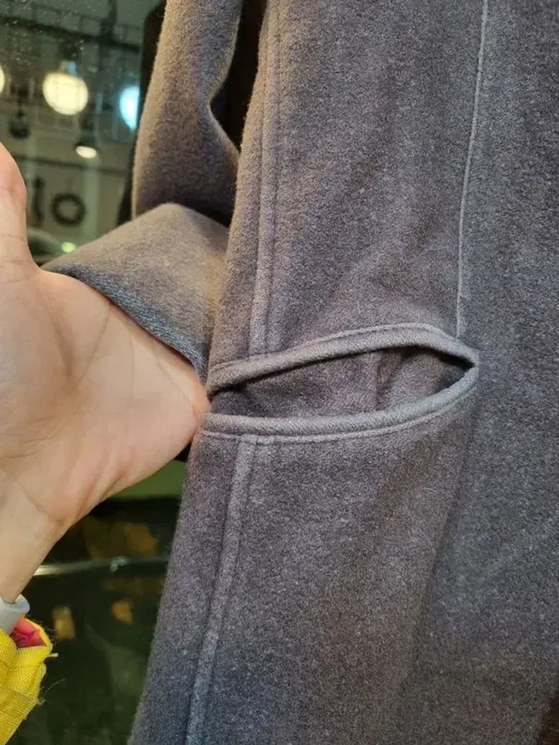 구매가 150만원 마브룬 50 사이즈 빈티지 코트 상품이미지5