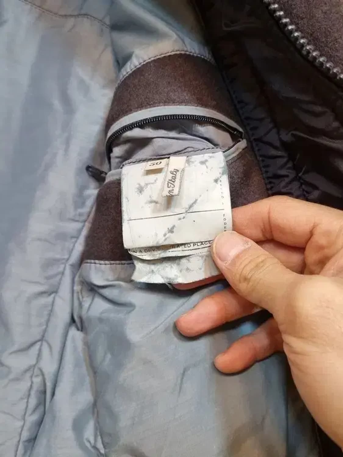 구매가 150만원 마브룬 50 사이즈 빈티지 코트 상품이미지8