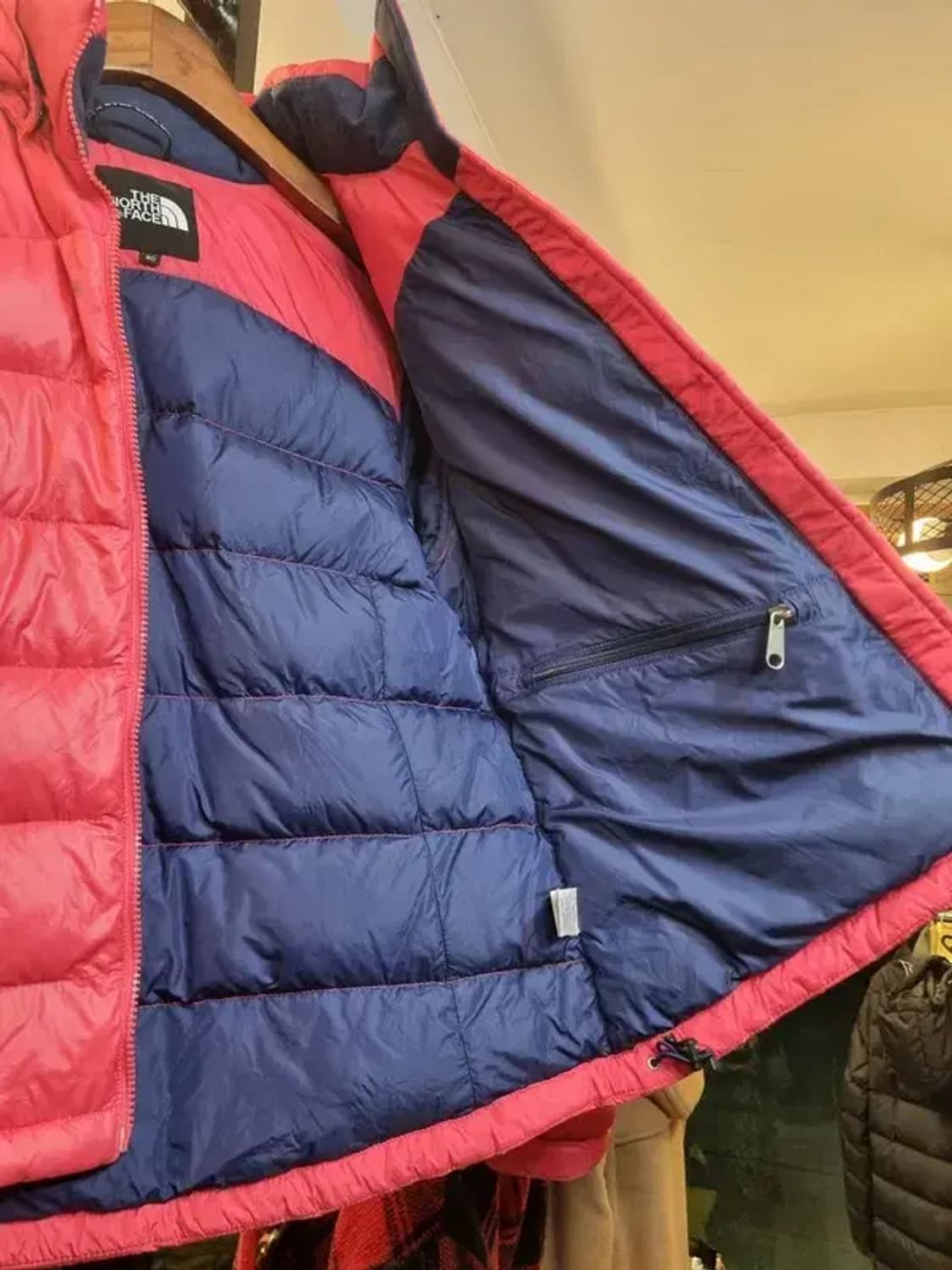 노스페이스 700 90사이즈 여성 거위털 구스다운 패딩 상품이미지7